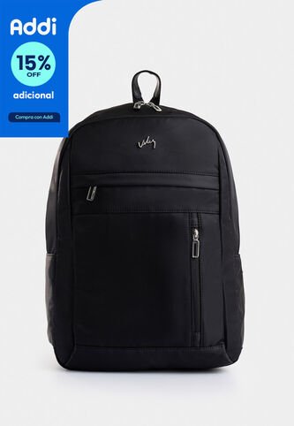 Morral Sierra En Lona Para Hombre Manija Cuero Morral Sierra En Lona Para Hombre Manija Cuero Negro VÉLEZ Vélez