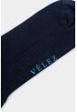 Calcetines Tobilleros Lines 3 De Algodón Para Hombre Detalle Acanalado Calcetines Tobilleros Lines 3 De Algodón Para Hombre Detalle Acanalado Azul Oscuro XS VÉLEZ de Vélez