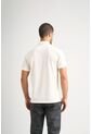 Polo Lucca Manga Corta Para Hombre Texturizada Polo Lucca Manga Corta Para Hombre Texturizada Crema XS VÉLEZ de Vélez