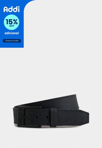 Cinturón Unifaz Cyclon De Cuero Para Hombre Punta Trapecio Cinturón Unifaz Cyclon De Cuero Para Hombre Punta Trapecio Negro 34 VÉLEZ Vélez