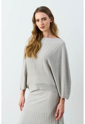 Falda Tejida Con Lúrex Para Mujer Nacarina Falda Tejida Con Lúrex Para Mujer Nacarina Plata 12 VÉLEZ