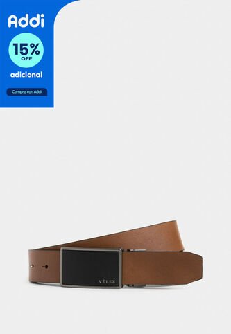 Cinturón Doble Faz De Cuero Chapa Cinturón Doble Faz De Cuero Chapa Miel 42 VÉLEZ Vélez