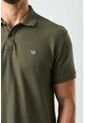 Polo Manga Corta Essential Para Hombre Textura Polo Manga Corta Essential Para Hombre Textura Verde Oliva M VÉLEZ de Vélez