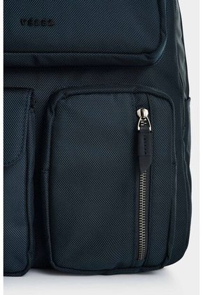 Tula Morral De Lona Y Cuero Para Hombre Nautical Tula Morral De Lona Y Cuero Para Hombre Nautical Azul Oscuro VÉLEZ