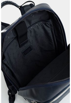 Morral Támesis De Cuero Para Hombre Silueta Slim Morral Támesis De Cuero Para Hombre Silueta Slim Azul Oscuro Vélez