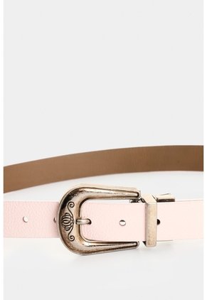 Cinturón Doble Faz En Cuero Para Mujer Azariche Cinturón Doble Faz En Cuero Para Mujer Azariche Rosado XL VÉLEZ