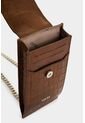 Porta Celular De Cuero Folia Para Mujer Serpia Porta Celular De Cuero Folia Para Mujer Serpia Bronce VÉLEZ de Vélez