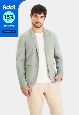 Blazer Niger De Gamuza Para Hombre Fit Semi Ajustado Blazer Niger De Gamuza Para Hombre Fit Semi Ajustado Agua Marina XL VÉLEZ Vélez