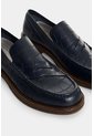 Mocasines En Cuero Croco Para Mujer Mocasines En Cuero Croco Para Mujer Azul Oscuro 38 VÉLEZ de Vélez