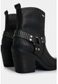 Botas De Cuero Acabado Rústico Para Mujer Elias Botas De Cuero Acabado Rústico Para Mujer Elias Negro 41 VÉLEZ de Vélez