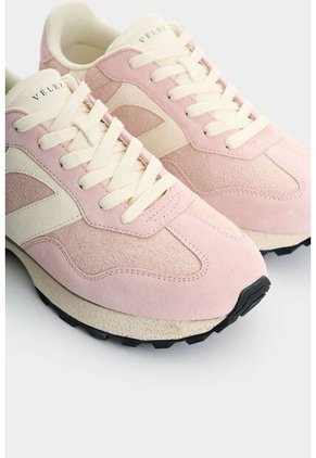 Tenis De Cuero Carnaza Para Mujer Sahara Tenis De Cuero Carnaza Para Mujer Sahara Rosado 37 VÉLEZ