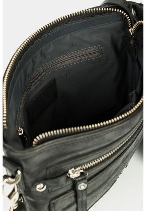 Manos Libres Mocasino De Cuero Para Mujer Multifuncional Manos Libres Mocasino De Cuero Para Mujer Multifuncional Negro VÉLEZ