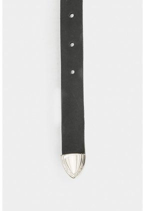 Cinturón Unifaz Hera De Cuero Para Mujer Puntera Metálica Cinturón Unifaz Hera De Cuero Para Mujer Puntera Metálica Negro L VÉLEZ