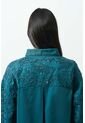 Chaqueta Cropped Holgada Para Mujer Tritón Chaqueta Cropped Holgada Para Mujer Tritón Azul Aguamarina XL VÉLEZ de Vélez
