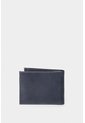 Billetera Humanista De Cuero Para Hombre Costuras Contraste Azul Oscuro Billetera Humanista De Cuero Para Hombre Costuras Contraste Azul Oscuro VÉLEZ de Vélez