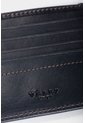 Billetera Humanista De Cuero Para Hombre Costuras Contraste Azul Oscuro Billetera Humanista De Cuero Para Hombre Costuras Contraste Azul Oscuro VÉLEZ de Vélez