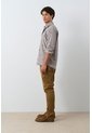 Camisa Lyra 2 Manga Larga Para Hombre Semi Fitted Camisa Lyra 2 Manga Larga Para Hombre Semi Fitted Gris L VÉLEZ de Vélez