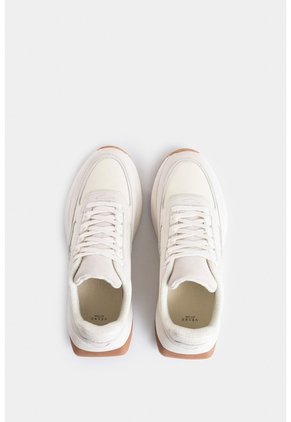 Tenis Castor De Cuero Y Textil Para Hombre Apariencia Deportiva Tenis Castor De Cuero Y Textil Para Hombre Apariencia Deportiva Blanco 45 VÉLEZ