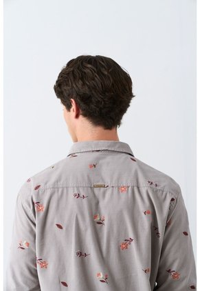 Camisa Lyra 2 Manga Larga Para Hombre Semi Fitted Camisa Lyra 2 Manga Larga Para Hombre Semi Fitted Gris L VÉLEZ