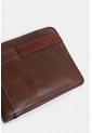 Billetera De Cuero Leather Contrastes Cafe Billetera De Cuero Leather Contrastes Cafe VÉLEZ de Vélez