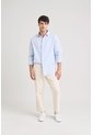 Camisa Oxford Manga Larga Calagua Para Hombre Semifitted Camisa Oxford Manga Larga Calagua Para Hombre Semifitted Azul Claro M VÉLEZ de Vélez