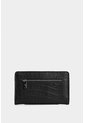 Billetera Oslo De Cuero Para Mujer Con Monedero Billetera Oslo De Cuero Para Mujer Con Monedero Negro VÉLEZ de Vélez