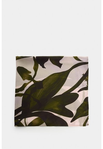 Pañuelo Pequeño Estampado Para Mujer Icaro Pañuelo Pequeño Estampado Para Mujer Icaro Natural XS VÉLEZ