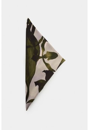 Pañuelo Pequeño Estampado Para Mujer Icaro Pañuelo Pequeño Estampado Para Mujer Icaro Natural XS VÉLEZ