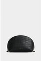 Cosmetiquera De Cuero Grabado Para Mujer Luminia Cosmetiquera De Cuero Grabado Para Mujer Luminia Negro VÉLEZ de Vélez