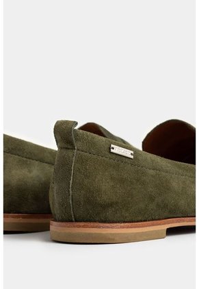 Mocasines Alisa De Cuero Gamuza Para Mujer Detalle Millaré Mocasines Alisa De Cuero Gamuza Para Mujer Detalle Millaré Verde 37 Vélez