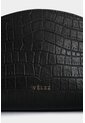 Cosmetiquera De Cuero Grabado Para Mujer Luminia Cosmetiquera De Cuero Grabado Para Mujer Luminia Negro VÉLEZ de Vélez