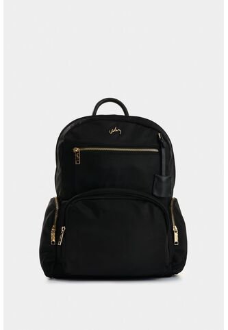 Morral Charlotte En Lona Para Mujer Casual Morral Charlotte En Lona Para Mujer Casual Negro VÉLEZ Vélez