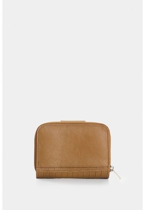 Billetera Hiedra De Cuero Para Mujer Grabado Billetera Hiedra De Cuero Para Mujer Grabado Miel VÉLEZ