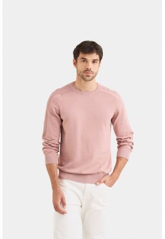 Sweater Tejido En Algodón Para Hombre Manga Ranglan Sweater Tejido En Algodón Para Hombre Manga Ranglan Rosado XXL VÉLEZ Vélez