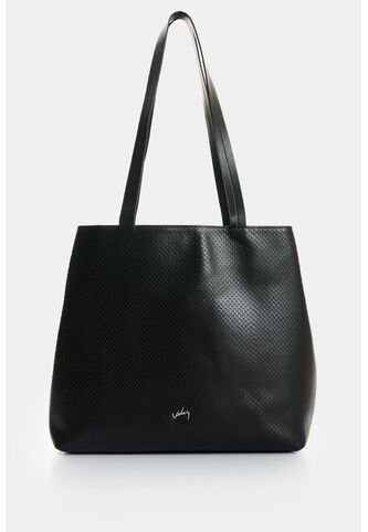 Shopping Munai En Cuero Grabado Para Mujer Shopping Munai En Cuero Grabado Para Mujer Negro VÉLEZ Vélez
