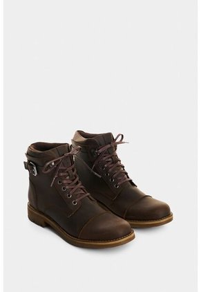 Botas Casual Laos De Cuero Para Hombre Vintage Botas Casual Laos De Cuero Para Hombre Vintage Cafe 45 VÉLEZ