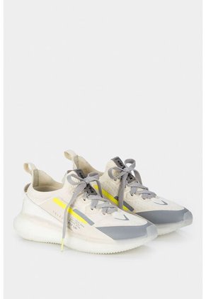 Tenis Deportivos VZ Fly Up Para Mujer Piezas De Cuero Blanco