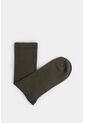 Calcetines Media Pierna Acanalado Para Hombre Diseño Deportivo Calcetines Media Pierna Acanalado Para Hombre Diseño Deportivo Verde XS VÉLEZ de Vélez