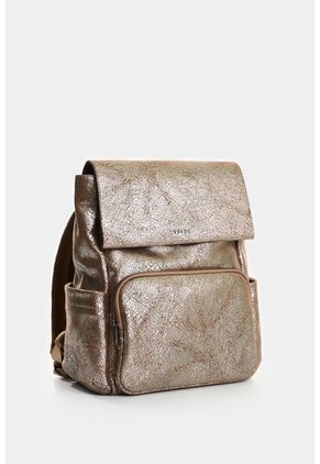Morral De Cuero Folia Para Mujer Zermat Morral De Cuero Folia Para Mujer Zermat Plata VÉLEZ