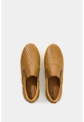 Mocasines De Cuero Grabado Para Mujer Anastasia Mocasines De Cuero Grabado Para Mujer Anastasia Miel 34 VÉLEZ