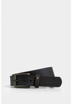 Cinturón Unifaz Wilde De Cuero Para Hombre Pasador Con Sobrepuesto Cinturón Unifaz Wilde De Cuero Para Hombre Pasador Con Sobrepuesto Negro 38 VÉLEZ