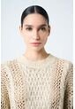 Sweater Alhena Tejido Para Mujer Detalle Lentejuelas Sweater Alhena Tejido Para Mujer Detalle Lentejuelas Crema XL VÉLEZ de Vélez