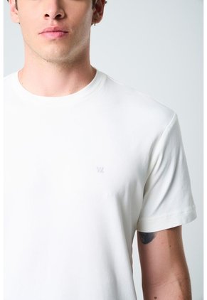 Camiseta Manga Corta Lerici Para Hombre Semi Fitted Camiseta Manga Corta Lerici Para Hombre Semi Fitted Blanco XXL VÉLEZ
