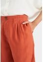 Short Tiro Alto Para Mujer Tejido Plano Short Tiro Alto Para Mujer Tejido Plano Naranja 05 Vélez de Vélez