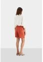 Short Tiro Alto Para Mujer Tejido Plano Short Tiro Alto Para Mujer Tejido Plano Naranja 05 Vélez de Vélez