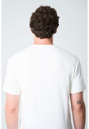 Camiseta Manga Corta Lerici Para Hombre Semi Fitted Camiseta Manga Corta Lerici Para Hombre Semi Fitted Blanco XXL VÉLEZ