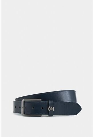 Cinturón Unifaz Franco De Cuero Para Hombre Punta Lanza Cinturón Unifaz Franco De Cuero Para Hombre Punta Lanza Azul Oscuro 34 VÉLEZ Vélez