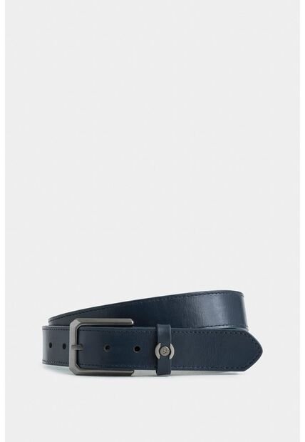 Cinturón Unifaz Franco De Cuero Para Hombre Punta Lanza Cinturón Unifaz Franco De Cuero Para Hombre Punta Lanza Azul Oscuro 34 VÉLEZ