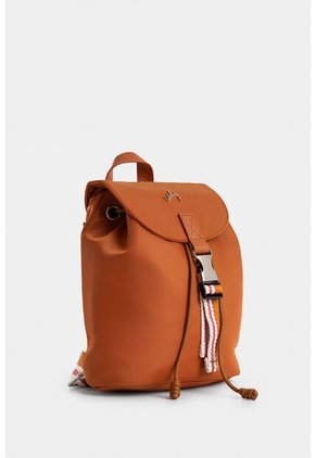Morral Elora Mini En Lona Y Cuero Para Mujer Detalle Contraste Morral Elora Mini En Lona Y Cuero Para Mujer Detalle Contraste Miel Vélez