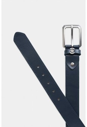 Cinturón Unifaz Franco De Cuero Para Hombre Punta Lanza Cinturón Unifaz Franco De Cuero Para Hombre Punta Lanza Azul Oscuro 34 VÉLEZ